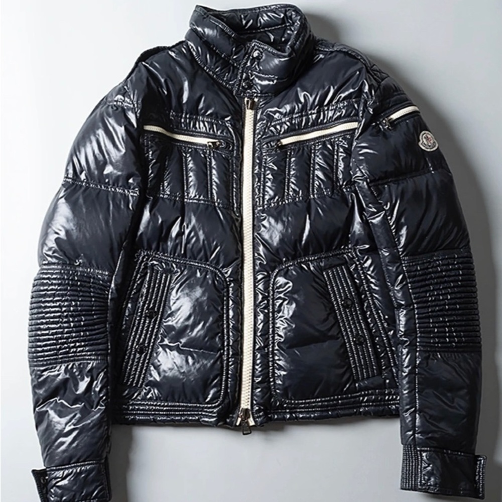 Moncler Biker Down Jacket